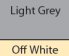 Light Grey/ Off White
