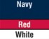 Navy/Red/White