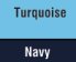 Turquoise/Navy
