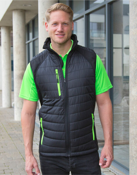 Photo of R238X Result Black Compass Softshell Gilet