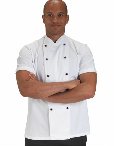 Photo of DD20S Lightweight Short Sleeve Chefs Jacket