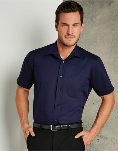 Photo of KK102 Men's Short Sleeve Business Shirt