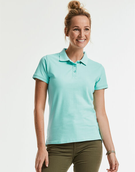 Photo of R508F Russell Ladies Pure Organic Polo