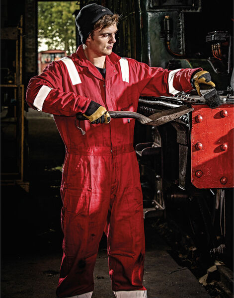 Photo of WD2279 Hi-Vis Stripe Coverall