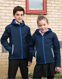 photo of Result Core Junior Hooded Softshell... - R224JY
