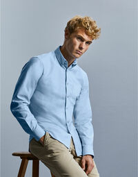photo of Russell Collection L/S Oxford Shirt - R928M