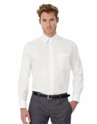 photo of Men's Oxford Long Sleeve Shirt - SMO01