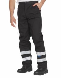 photo of Reflective Working Trousers (Regula... - YK015TR