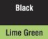 Black/Lime Green