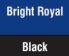 Bright Royal/Black