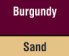 Burgundy/Sand