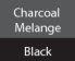 Charcoal Melange/ Black