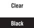 Clear/ Black