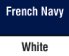 French Navy/White