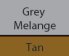 Grey Melange/ Tan