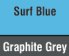 Surf Blue/ Graphite Grey