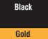 Black/Gold