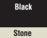 Black/Stone