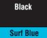 Black/ Surf Blue