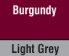 Burgundy/Light Grey