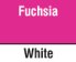 Fuchsia/White