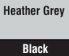 Heather Grey/Black