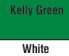 Kelly Green/White