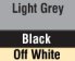 Light Grey/Black/Off White