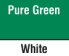 Pure Green/White