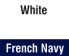 White/French Navy