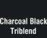 Charcoal Black Triblend