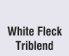 White Fleck Triblend 