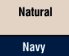 Natural/Navy