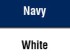 Navy/White