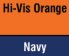 Hi Vis Orange/Navy