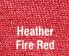 Heather Fire Red