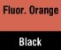 Fluorescent Orange/Black
