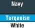 Navy/ Turqoise