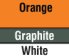 Orange/Graphite/White