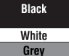 Black/White/Grey 