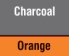 Charcoal/Orange