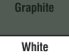 Graphite/ White