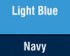 Light Blue/Navy