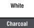White/Charcoal