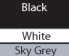 Black/White/Sky Grey