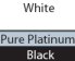 White/Pure Platinum/Black