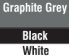 Graphite/Black/White