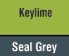 Key Lime/ Seal Grey