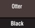 Otter/Black