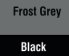 Frost Grey/ Black